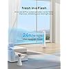 Dreo Smart Tower Fan with Remote, Oscillating Quiet Bladeless Floor Fan for Bedroom and Living Room, Up To 26ft/s Velocity, Voice Control