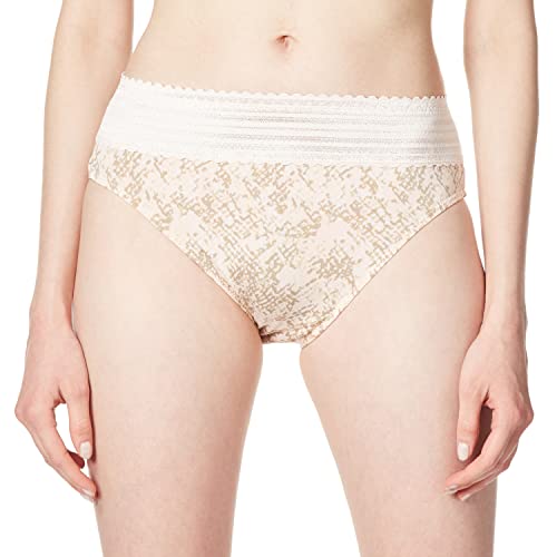 Image of Warner's Women's No Pinching, No Problem Dig-free Comfort Wait With Lace Microfiber Hipster 5609j