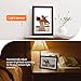 Frameo Digital Picture Frame WiFi 10.1inches Digital Photo Frame, Electronic Photo Frame Load from Phone, 1280x800 IPS Touch Screen HD Display, Auto-Rotate, Share Photos/Video-Great Gift(Brown Wood)