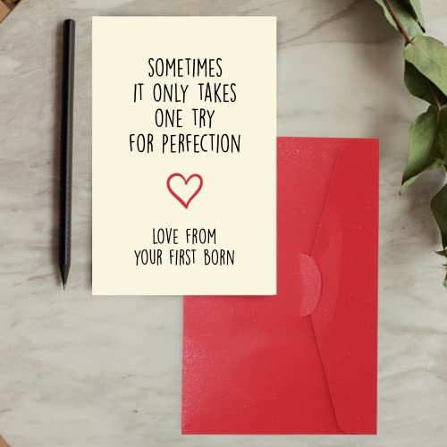 Cheerin Funny Mother's Or Father's Day Cards | Fun Mothers Day Card For Mom | Fathers Day Greeting Cards | Gag Gift For Mother Dad #TOP2