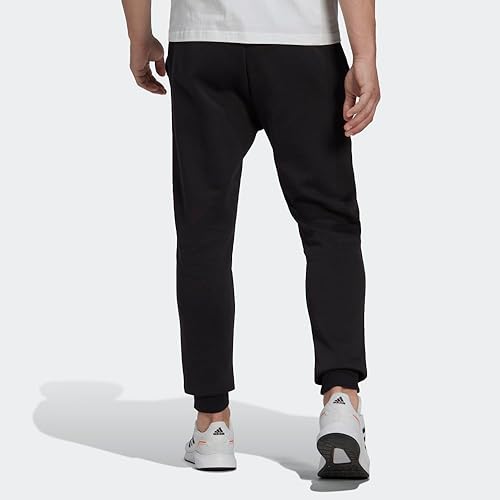 Miniatura 3 de adidas Pantalones cónicos regulares de forro polar Essentials para hombre