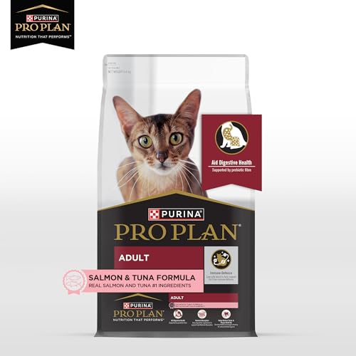 Image of PRO Plan Adult Cat Dry Food with Salmon & Tuna, 6.6 kg Pack