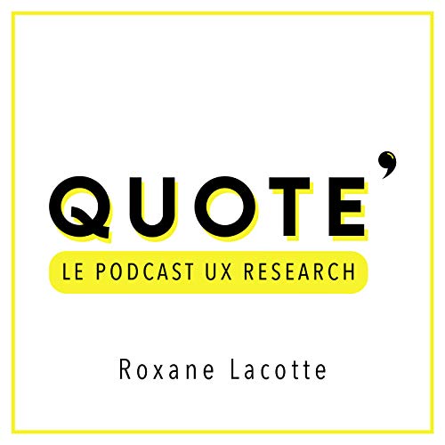 QUOTE - UX Research cover art