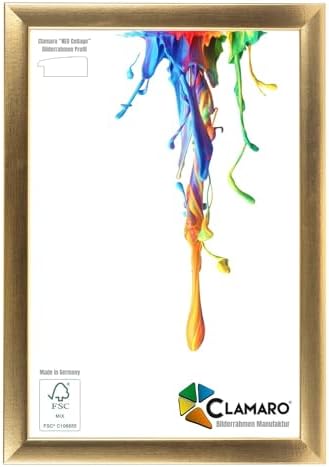 CLAMARO 'Collage 20' Picture Frame 100x140 Handmade Custom | Oak