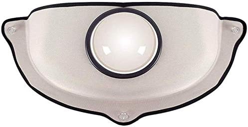 Emily Pets Cat Window Perch, Bubble Window Cat Bed (Khaki)