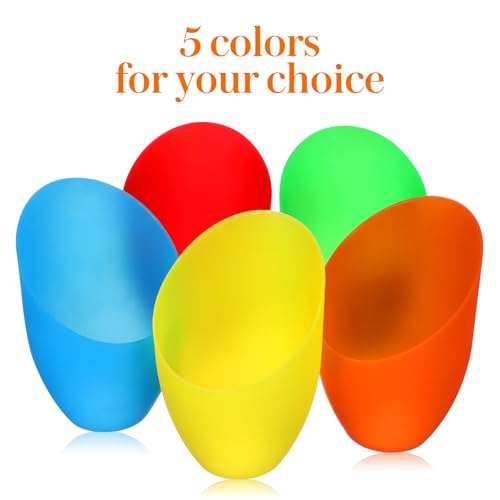 Image of LIFKOME 5-Pack Plastic Lampshade Replacement Horseshoe Lamp Cover for Floor Lamp Table Desk Lightweight Shade Accessories 5.51 X 3.54 X 3.54 in
