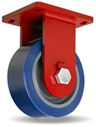8" Hamilton R-EPSD-83SYT Enhanced Precision Duty Rigid Caster 10,000 lb Capacity