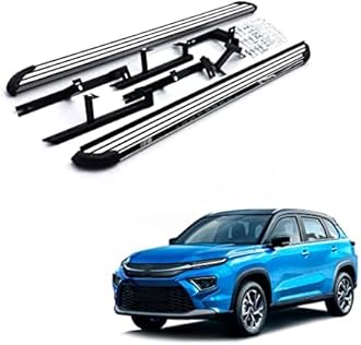 DriveStylish Side Foot Step Car for Toyota Urban Cruiser Hyryder - Opal Design
