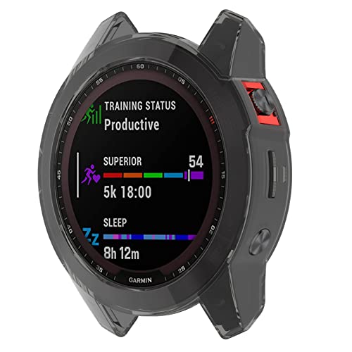 Funda protectora Garmin Epix Gen 2 Disscool en color negro elegante anticaídas 6