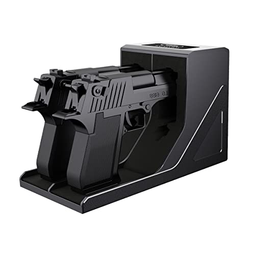 SUMING Universal Pistol Rack, Handgun Rack Pistol Holder for Gun Safe, Gun Holder Protective Pistol Stand Gun Storage Fit Most Handguns