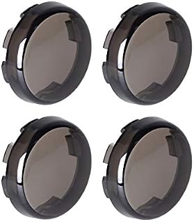 NTHREEAUTO Smoke Bullet Turn Signal Light Lens Cover Compatible with Harley Sportster Street