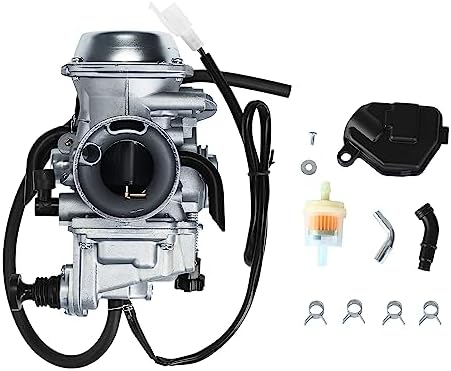 Carburetor for 1993-2000 Honda TRX300FW Fourtrax 300, 1986-1987 TRX350 Fourtrax, 1997-2004 Foreman 400 TRX400FW, 98-04 Foreman TRX450FE/FM/S/ES, 00-06 Rancher 350 TRX350 with Heater Plug