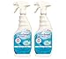 CleanSmart Daily Surface Cleaner for the Bathroom, 23 ounce Spray (Pack of 2), Kills 99.9% of Bacteria, Viruses, Germs, Mold, and Fungus