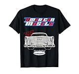 CLICK FOR MORE HOTRODS CUSTOM MUSCLE CARS TRUCKS Rockabilly, 1955, Fifties, Bel Air, Belair, Tailfins, Pro Touring T-Shirt