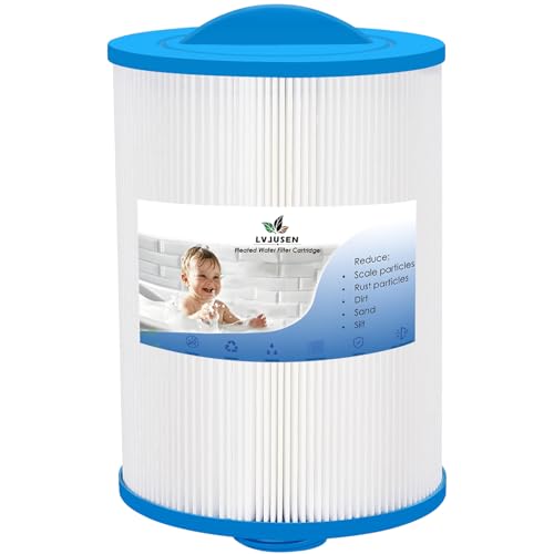 LVJUSEN PWW50P3 Spa Filter Replacement for Pleatco Pure PWW50P3/Unicel 6CH-940 Spa Filter/Viking Spa Filter WWY607D/ Waterway 817-0050/ Filbur FC-0359 25252 03FIL1400