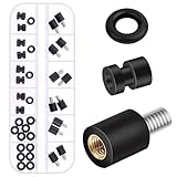 Hilitchi 36Pcs M3 Anti-Vibration Standoff Fixed Screws Flight Controller Shock Mount Screw Rubber Studs Shock...