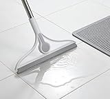 Escoba mágica de hoja telescópica, escoba antideslizante de agarre extendido para uso en interiores y exteriores, limpiador de suelo multisuperficie para limpieza del hogar, patio y garaje