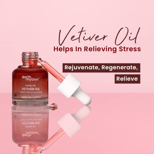 Earth Rhythm Vetiver Face Oil, 20 ml (Pack of 1) - Image 2