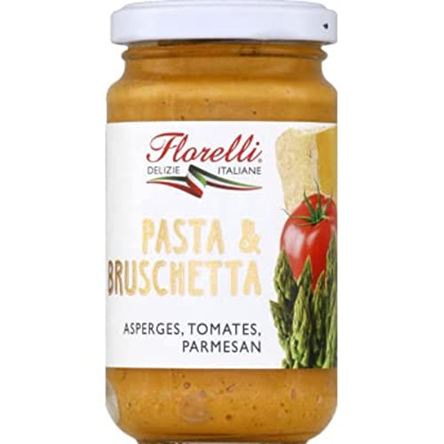 Florelli - Espárragos, tomate, parmesano - Tarro de 190 g