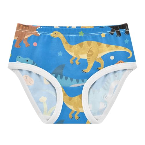 GuoChe Cotton Briefs Panties Comfort Color for Toddlers in Sizes 2T,3T, 4T, 5T, 6Y and 8Y