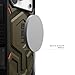 URBAN ARMOR GEAR UAG Designed for iPhone 17 Pro Max Case Monarch Pro - Compatible with MagSafe Military Grade Protective Cover, Kevlar Element Green