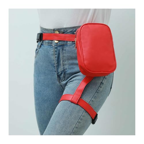 Bolsa de piel sintética para piernas y arnés de muslo