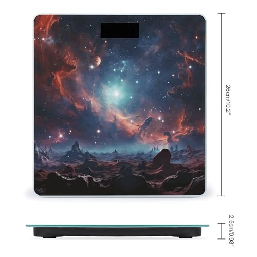 Báscula Digital de Baño Space con Pantalla LCD, Capacidad 400 lb miniatura 2