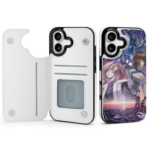 iPhone17用ケース 機動戦士ガンダム カード収納 スマホカバー すまほけーす 携帯ケース 手帳型 PUレザー 財布型 耐衝撃 マグネット式 スタンド機能 全面保護 傷汚れ防止 指紋防止 おしゃれ 贈り物