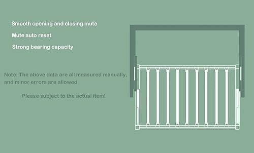 Miniatura 4 de Estante retráctil para pantalones estante extraíble para pantalones armario cajón para pantalones armario que ahorra espacio soporte para