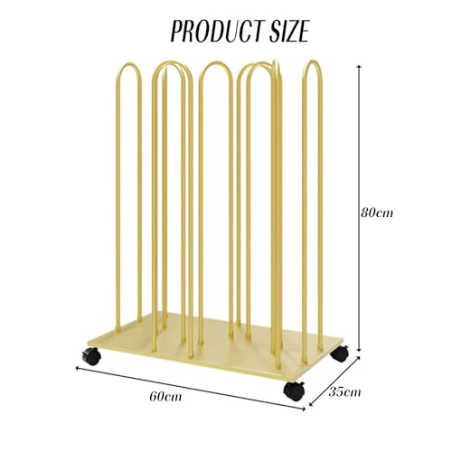 Support de cintres à linge peu encombrant pour buanderie moderne