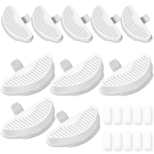 10 Pack of Replacement Filters Compatible with Uahpet Water fountain 67oz/2L Cat Water Fountain Including 10 Pack of Filter Sponges