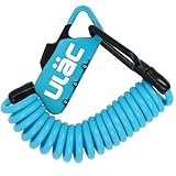 自転車 コンビネーションロック スケーラブル ワイヤーロック ダイヤル チェーンロック 携帯便利 軽量 盗難防止 変更可能なパスワード (ブルー)