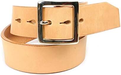 Amazon | ベルト メンズ 本革 サドルレザー 厚い 極厚 45mm KC,s