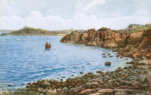 Peinture Poster Abstraite Tableau Mural Toile St Ives 60x90cm