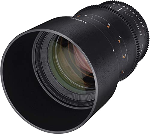 Samyang 135 mm T2.2 VDSLR Manual Focus Video Lens for Nikon