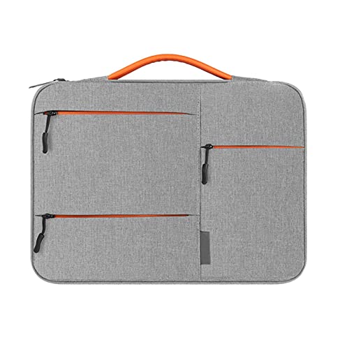 UxradG Sacoche pour ordinateur portable de 33 à 38,1 cm, résistante à l'eau, aux chocs, pour les longs voyages d'affaires (gris, taille : 14'), 14inch Cover