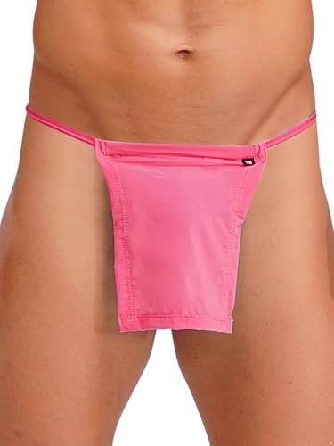 Hedmy Mens Japanese Traditional Fundoshi Kabuki Cotton T-back Thongs Loincloth Sumo Underwear