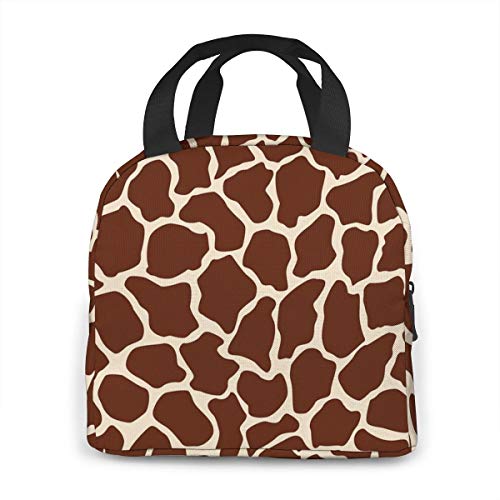 Antspuent SIBALIU486-120440621 Colored Giraffe Pattern Lunch Bag thumb #3