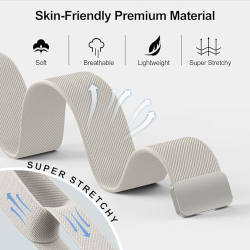 Image of Stretchy Magnetic Band for Samsung Galaxy Watch 9 8 40mm 44mm /Classic 46mm