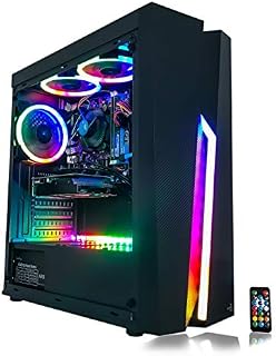 Gaming PC Desktop Computer Intel i5 3.10GHz,8GB Ram,1TB Hard Drive,Windows 10 pro,WiFi Ready,Video