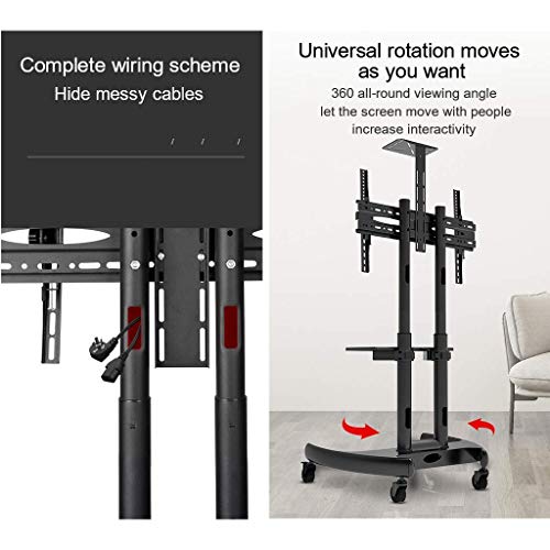 Soporte móvil para TV de 32-70 pulgadas con ruedas miniatura 6