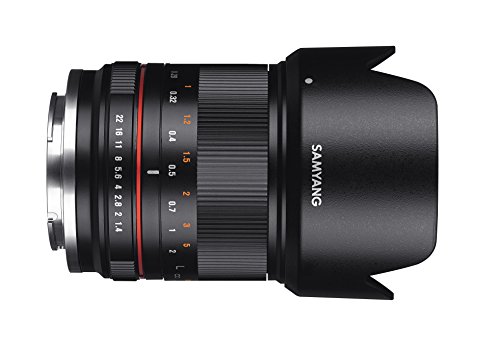 Image of Samyang 21 mm F1.4 ED AS UMC CS Wide Angle Lens for Mirrorless Camera, Canon M (Black)
