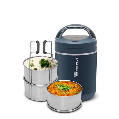 Jaypee Plus Hottline 3-320X3 ml Stainless Steel Electric Lunch Bo...