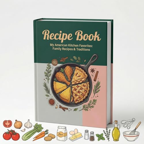 Cahier de cuisine vierge RONDURE pour rassembler vos notes volantes