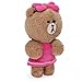 GUND LINE Friends Choco Dangler Hanging Plush Stuffed Animal Bear, Pink, 6