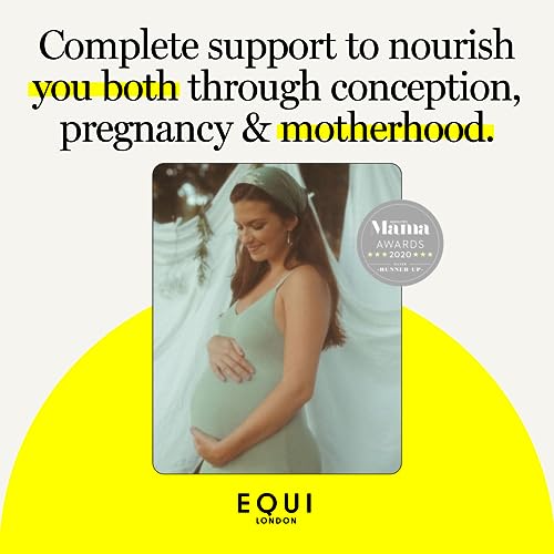 Equi Pregnancy Formula | Expertly Formulated Multivitamin Capsules for All Stages | Methyl-Folate Folic Acid, Iron, CoQ10, Choline, & Biotin Prenatal Vitamins | 30 Day Supply - Image 6