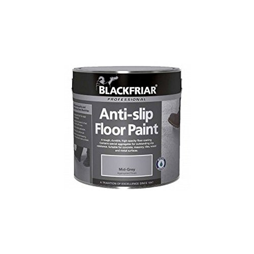 Blackfriar Anti-Slip Floor Paint - Tough and Durable - White - 1 Litre