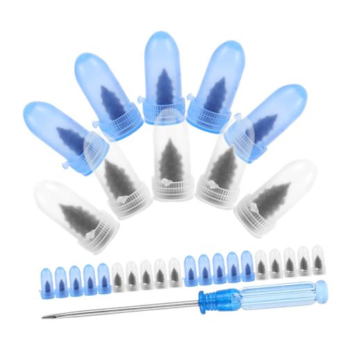 STOBAZA 1 Set Car Tire Sealant Nails Tires Car Tire Repair Nails Tire Screw Kit Tire Plug Repair Kit Tire Screws Safety Seal Tire Plugs Tire Repair Kit Tire Plug Kit Tire Plugs Kit Rubber