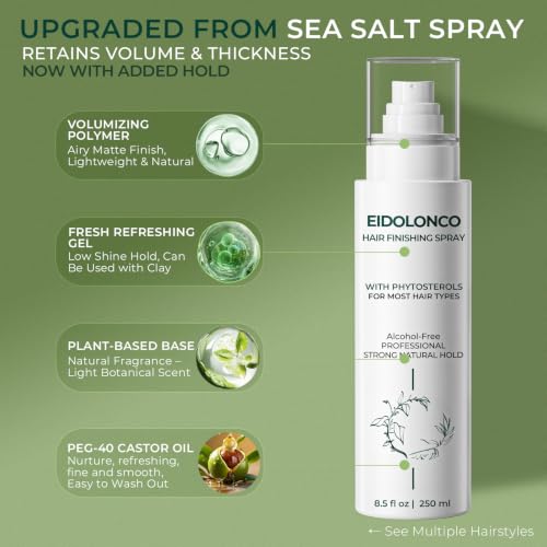 EIDOLONCO Spray Voluminizador para Cabello 8.5 fl oz miniatura 4