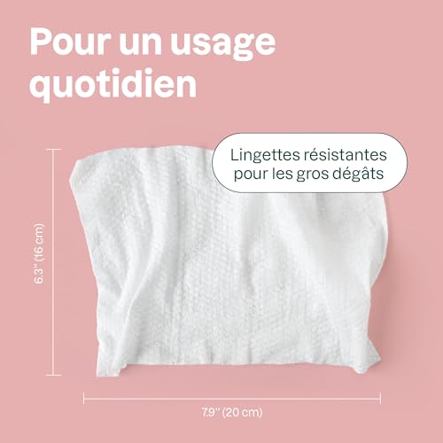 Lingettes bébé à l'eau ATTITUDE 99% d'eau véganes et testées dermatologiquement - 4